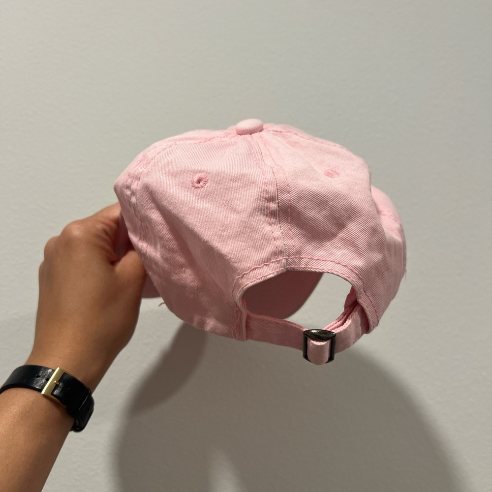 Good life fries fun hat cap pink cotton - Picture 5 of 5